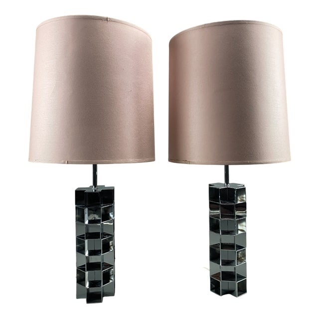 Hollywood Regency Table Lamps from Maison Jansen, 1970s For Sale