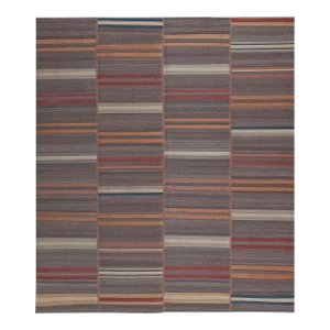 Decorative Oversized Turkish Kilim Rug 9' X 10'3''