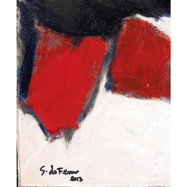 French Flag is an original artwork realized by Giorgio Lo Fermo (b. 1947) in 2013. Oil on plywood. Hand signed by the...