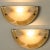 Murano Brass and Glass Wall Light attributed to Egon Hillebrand for Hille, 1975 For Sale - Image 4 of 12