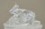 Mid-20th Century Lidded Box with Cow in Glass, 1940s For Sale - Image 10 of 11