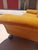 Vintage Victorian Camelback Duncan Phyfe Style Gold Velvet Sofa For Sale - Image 12 of 13