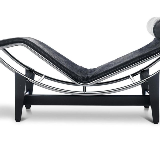4 Durable Continuously Adjustable Chaise Lounge by Le Corbusier for Cassina For Sale - Image 6 of 7