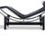 4 Durable Continuously Adjustable Chaise Lounge by Le Corbusier for Cassina For Sale - Image 6 of 7
