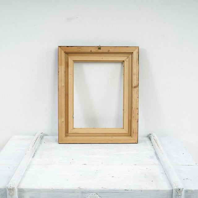 Vintage Wooden Frame for Artwork or Photography For Sale - Image 3 of 4