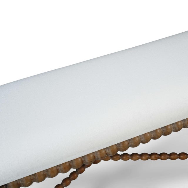 French Provincial French Country Bench For Sale - Image 3 of 9