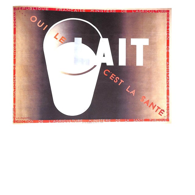 "A.M. Cassandre" 1985 Mouron, Henri For Sale In New York - Image 6 of 12