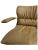 Tan 4 Giovanni Offredi for Saporiti Italia "Onda” Leather Desk Chairs, 1970 For Sale - Image 8 of 10