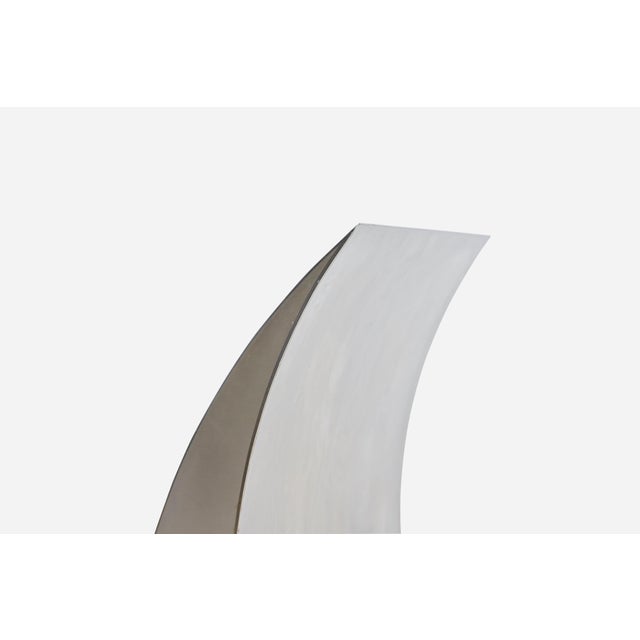 1990s Stainless Steel Chaise Lounge, Style of Maria Pergay For Sale - Image 5 of 7