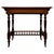 Brown Early 20th Century Antique English Edwardian Walnut Side Table, 1890s For Sale - Image 8 of 10