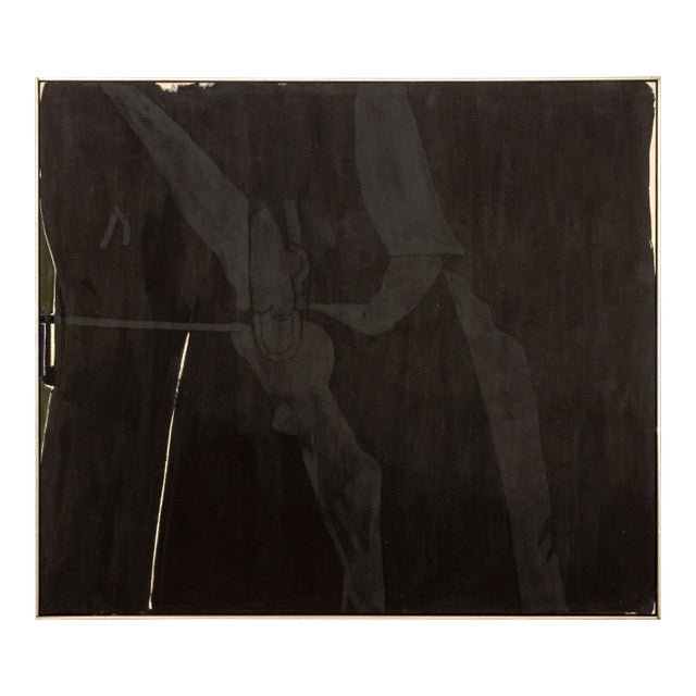 Jack Roth "Gb-8 Cigales" Acrylic on Canvas, 1980 For Sale