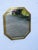 Willy Rizzo Italy 1970s Large Brass Octagon Wall Mirror 6455 For Sale - Image 9 of 11