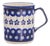 New 250 Ml Ceramic Mug from Zakłady Ceramiczne Bolesławiec, Set of 4 For Sale