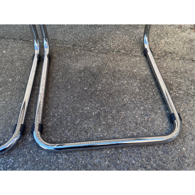 Vintage 1970s Marcel Breuer Cesca Caned Italian Dining Chairs, Set of 4 For Sale - Image 9 of 12