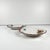 Set of 2 leaf-shaped bowls, Réverbère pattern by KG Lunéville, tulip & rose design Dimensions: 19 x 17 cm Height: 3 cm...
