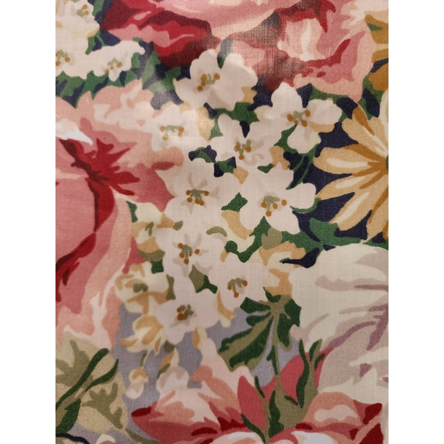 Textile Schumacher "Duchess Bouquet" Fabric - 14 Yards For Sale - Image 7 of 13