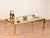 Italian Gilt Brass and Crystal Rectangular Coffee Table, Italy, 1970s For Sale - Image 10 of 13