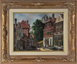 Henry Ramirez, European Cityscape #1, Circa 1990