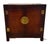 Vintage White Furniture Chinoiserie Style Burl Wood & Lacquer Accent Storage Cabinet For Sale - Image 11 of 11