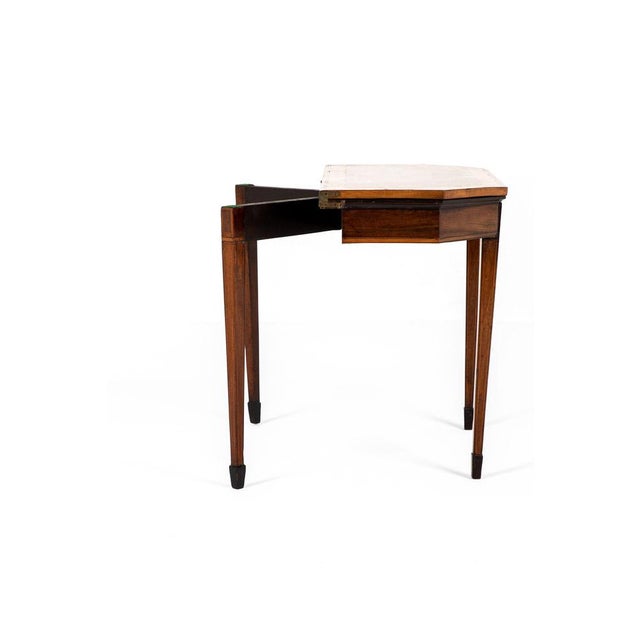 George III Mahogany Card Table For Sale - Image 11 of 18