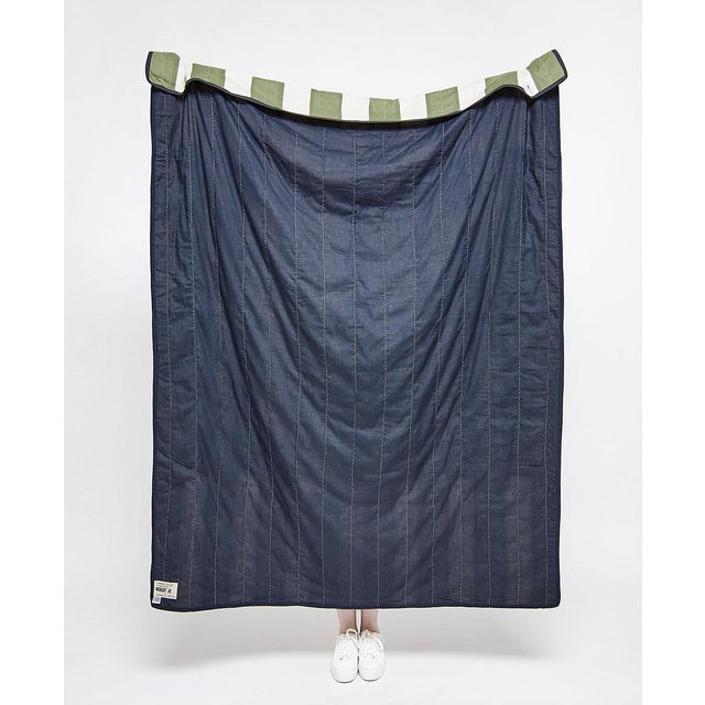 2020s Anchal Offset Patchwork Quilt For Sale - Image 5 of 9