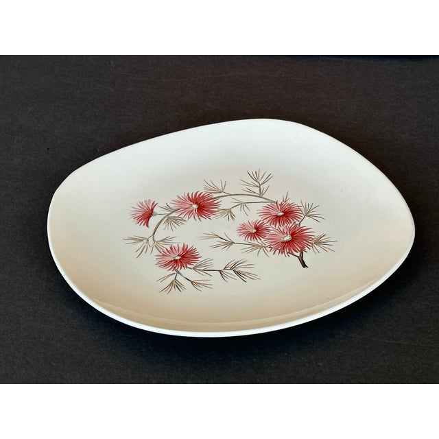 Mid Century Edwin Knowles China Serving Platter For Sale In New York - Image 6 of 9