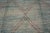 Nazmiyal Collection Light Blue Abrash and Brown Geometric Diamond Pattern Modern Rug For Sale In New York - Image 6 of 6