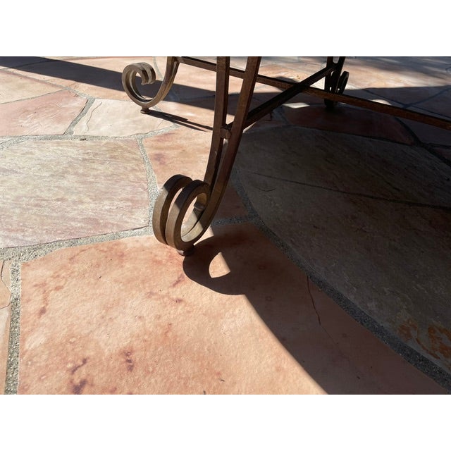 Outdoor/Indoor Granite Dining Table For Sale - Image 4 of 7
