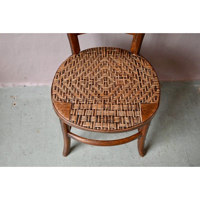 Antique French Walnut Chair, 1890s For Sale - Image 10 of 16