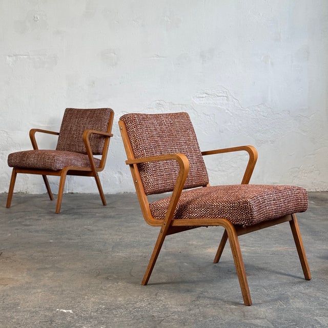 Mid-Century Modern Easy Chair by Selman Selmanagic, 1957, Set of 2 For Sale - Image 3 of 14