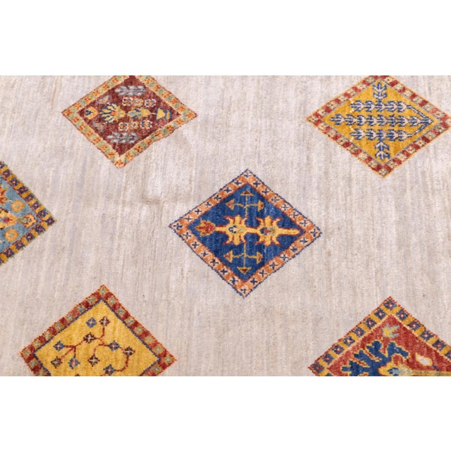 Gabbeh Rug 6'8'' X 9'7'' For Sale - Image 9 of 10