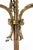 Early 20th Century Victorian Brass Foliate Candelabra Floor Lamp For Sale In New York - Image 6 of 9