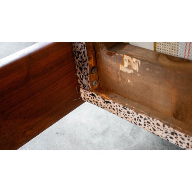 1960s Attributed to Adrian Pearsall for Craft Associates Walnut Sofa For Sale - Image 17 of 18