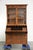 Antique English Oak Bookcase with Upright and Original Glass, 1700s For Sale - Image 3 of 17