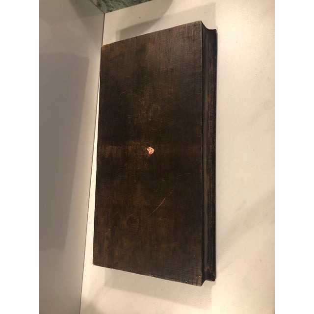 1970s 1970s Pencil Reed Bamboo Oblong Tray For Sale - Image 5 of 9