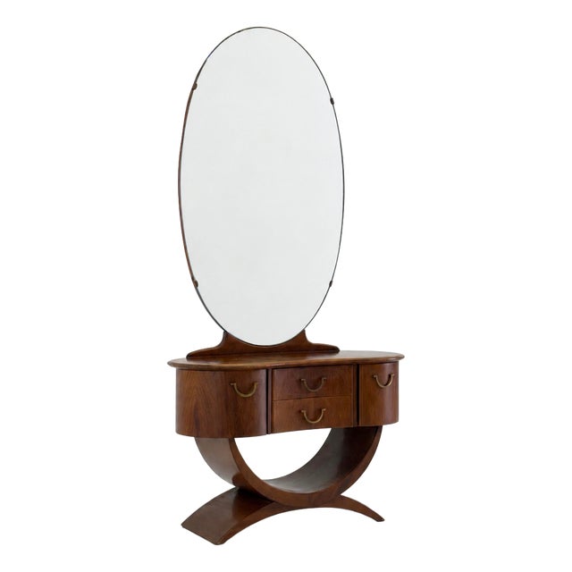 Art Deco Dressing Table by AA Patijn for Zijlstra Joure, 1930s For Sale