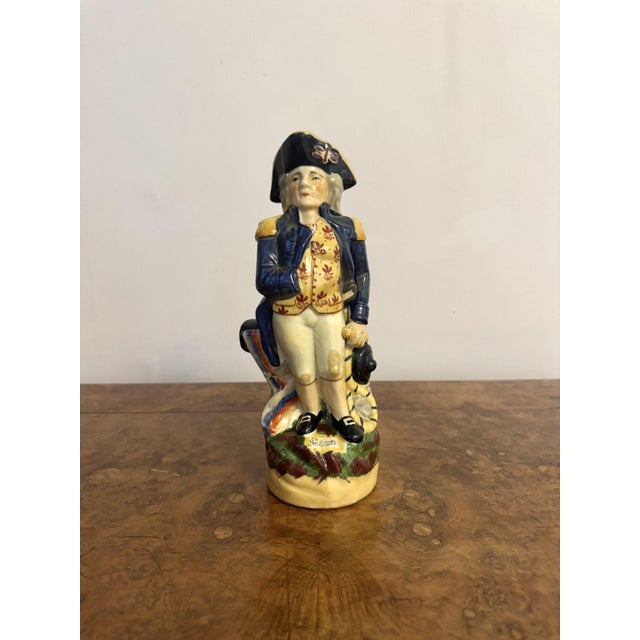 Antique Lord Nelson Toby Jug, 1880 For Sale - Image 6 of 8