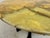 Vintage Round Onyx and Wrought Iron Coffee Table, 1970s For Sale - Image 9 of 13