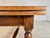 Dimensions: D 31.5" / H 30.3" Extended: 116.7" A magnificent French Farmhouse solid natural oak trestle dining table....