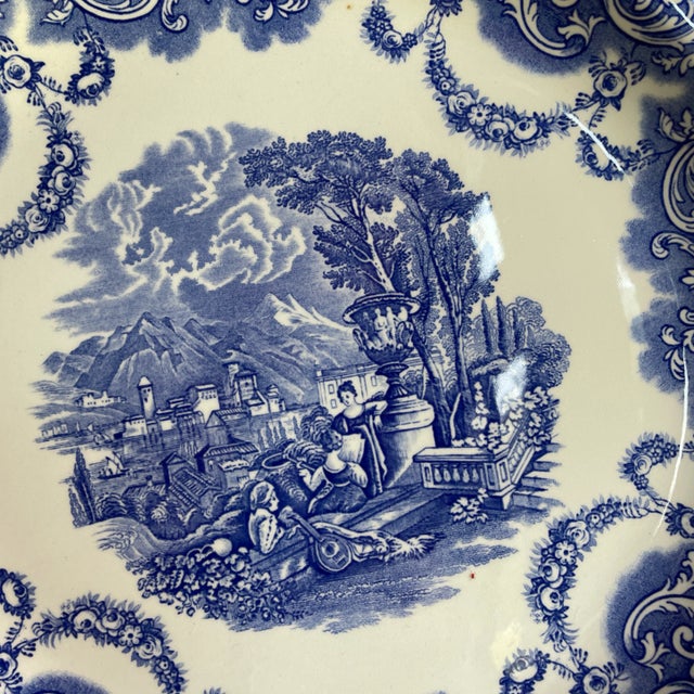 Spode 90's the Spode Continental Views Plate For Sale - Image 4 of 7