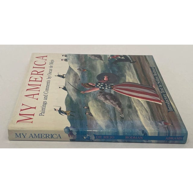 American My America: Paintings and Comments by Oscar De Mejo 1983 Hardcover For Sale - Image 3 of 10