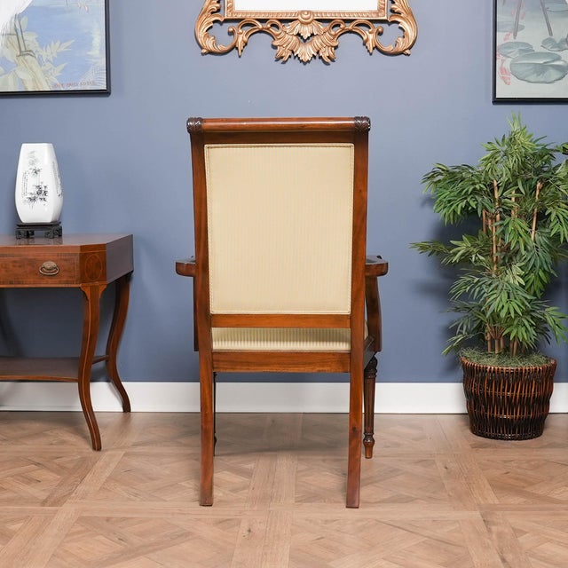 Traditional Back Upholstered Chairs- Set of 10 For Sale - Image 3 of 12