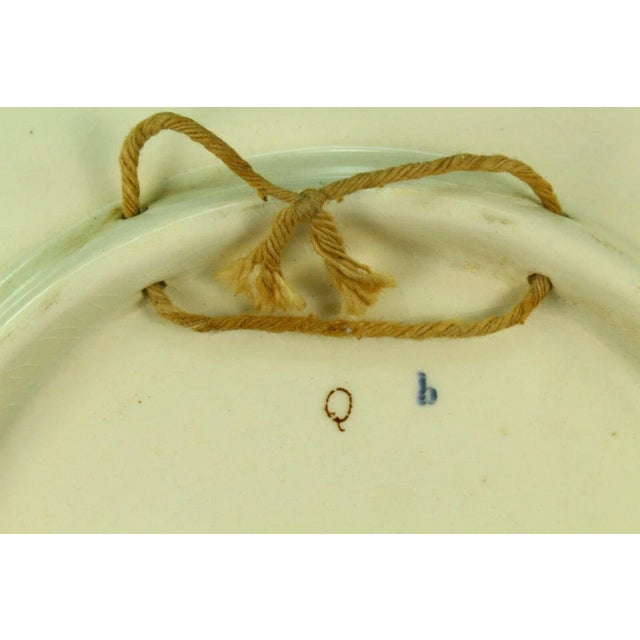 Circa 1900 Utzschneider & Co. Sarreguemines Topographical Plate For Sale - Image 10 of 11