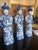 Asian Antique Vintage Chinese Porcelain Qing Dynasty Emperors Statues For Sale - Image 3 of 6