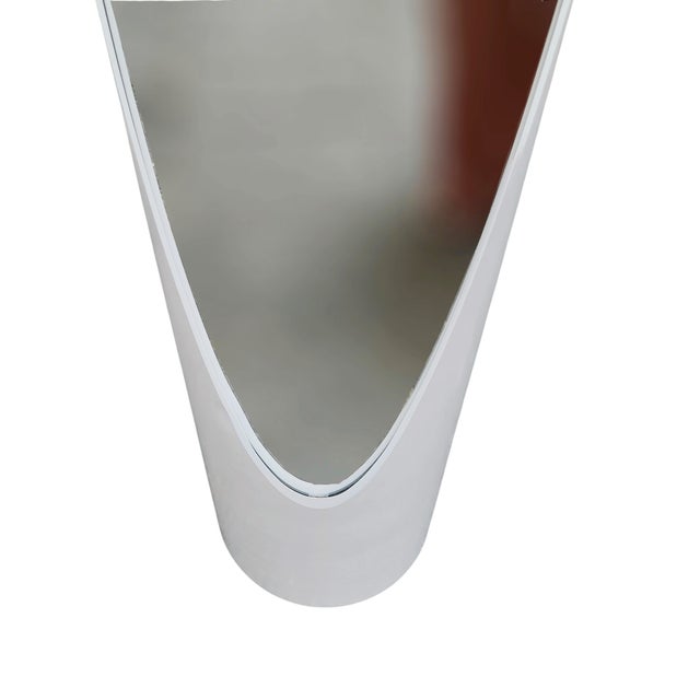 Glass Unghia Floor Mirror, Italy, 1970s For Sale - Image 7 of 9