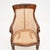 Brown Antique William IV Cane and Leather Armchair, 1830s For Sale - Image 8 of 11