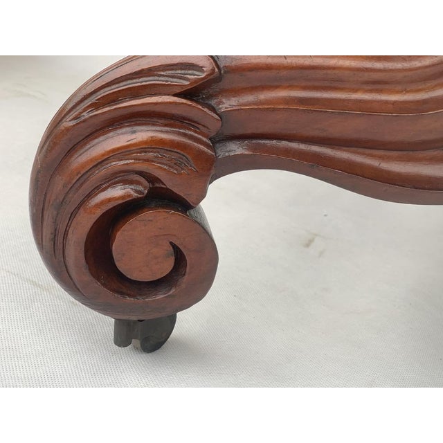 Antique Victorian Walnut Dining Table,1870s For Sale - Image 17 of 18