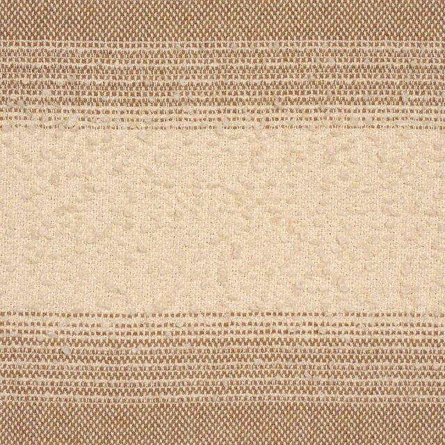 Contemporary SAMPLE - Schumacher x Patterson Flynn Jessen Alpaca Stripe Fabric In Natural For Sale - Image 3 of 4
