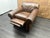 2020s Rh Original Lancaster Leather Recliner Italian Brompton Leather | Cocoa | Down-Feather Fill For Sale - Image 5 of 18