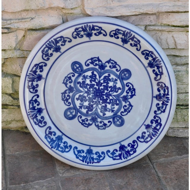 Ceramic Plate Painted by Hand from Viana do Castelo For Sale - Image 7 of 7